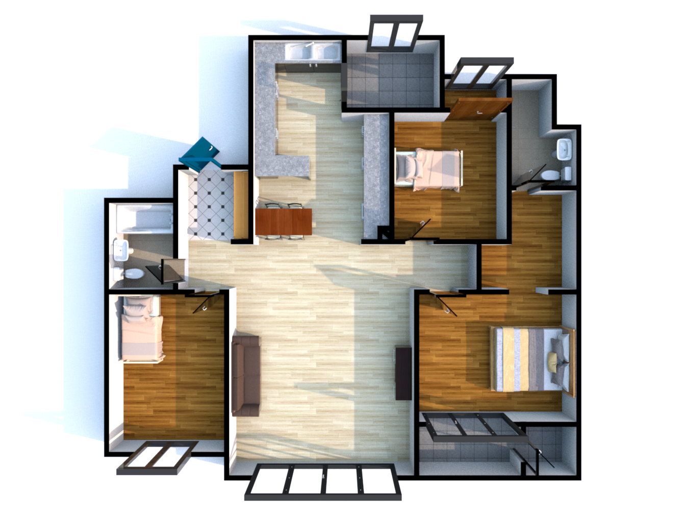 장락엘크루힐즈 충북 아파트 현장 사진 3