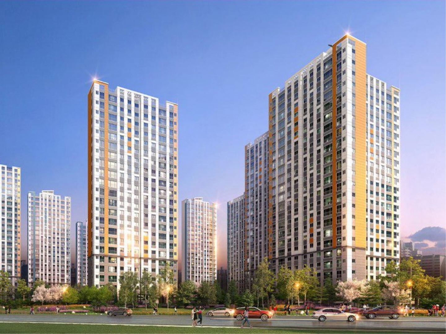 고덕국제신도시대광로제비앙 실거래가 정보 이미지